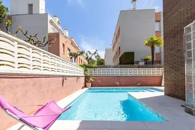 Merveilleuse maison de vacances avec climatisation, piscine privée, Wifi, Tv, terrasse et parking