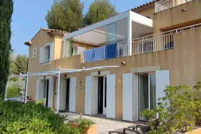 Image de Magnifique villa familiale vue mer avec piscine