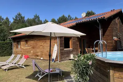 Image de Vielle Saint Girons Petite Maison Mitoyenne  entre forêt et océan