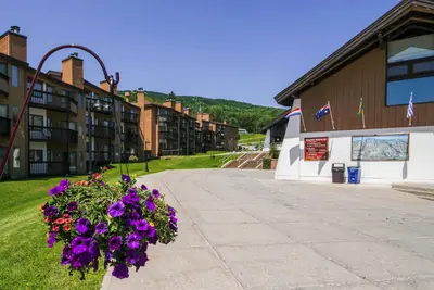Image de Ski-in/out mountainside condo with balcony, washer/dryer & high-speed WiFi