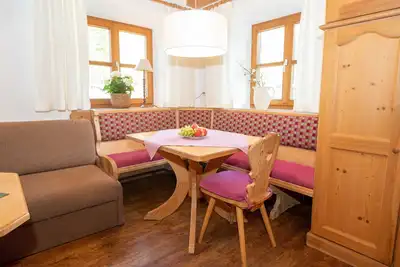 Image de 1 Appartement, Balkon, Kochnische, 1 Wohn-/schlafzimmer, max 2 Pers, Wlan