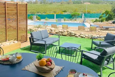 Image de Appart Libeccio, au calme, plages à 7 minutes, piscine partagée, bbq