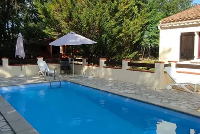 Image de Villa 250 m2 16 personnes, piscine privée dans parc de 5000 m2 entièrement clos