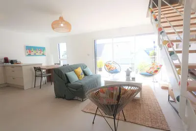 Image de LesTransatsMarines - Duplex Lijorenn, Benodet plage et thalasso à pied