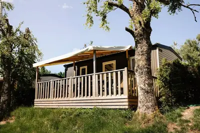 Image de Mobil-home Grand Confort vue étang- 2 chambres 4 personnes