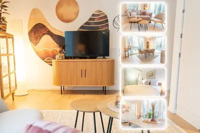 Image de SmartFewo: Sea of lights | lakeside terrace | sauna - Residenz am kleinen Meer