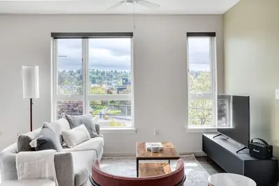 Tasteful Ballard 2br w/ Bbq, Lounge & W/D, onsite retail, by Blueground