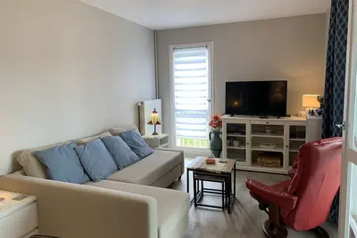 Image de Charmant T2 à Cabourg, proche centre et plage, calme, loggia, ascenseur, animaux acceptés