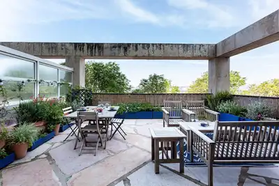 Image de Terrasse Fadoli - Grande terrasse avec vue mer et cathédrale