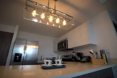 Luxury Modern Escazu 1 Bedroom Apartment Views, Pool, Gated, 24/7 Security