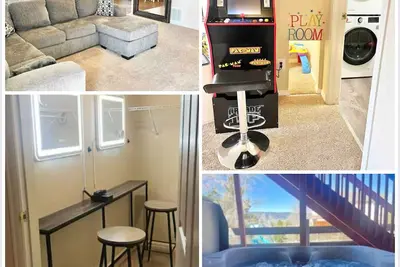 Image de Family Time Basement Suite-Beauty Parlor, Play Room, Hot Tub, Yard, Fire pit