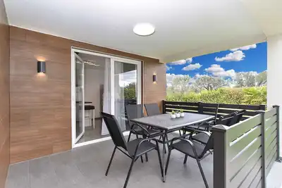 Image de Maison de vacances avec terrasse et climatisation