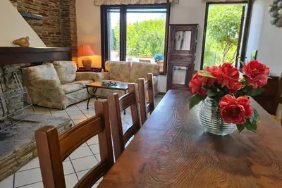 Image de Maison de vacances 'Villino Le Ortensie' avec vue sur mer, jardin et climatisation