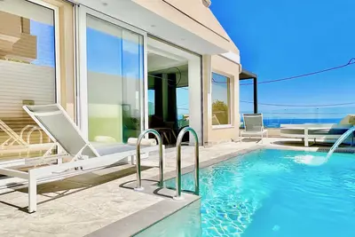 Luxury Villa Barbati Sun with private pool