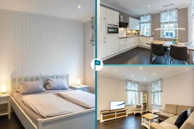 Image de Great new building in the pedestrian zone of Wyk on Föhr