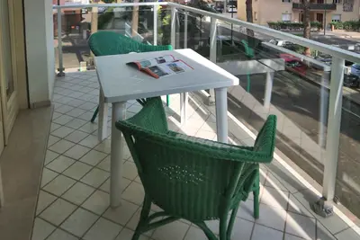 Appartement de vacances avec climatisation et balcon