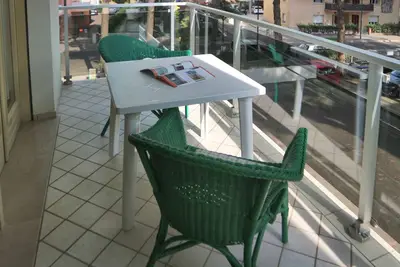 Appartement de vacances avec climatisation et balcon