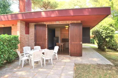 Appartement de vacances avec climatisation et jardin