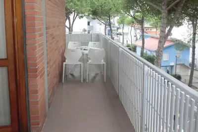 Appartement de vacances avec climatisation et balcon
