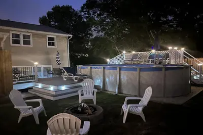 Image de 6 Bed 4 Bath Cape May Pool & Hot Tub, Dog Friendly Sleeps 14 Ev Charging