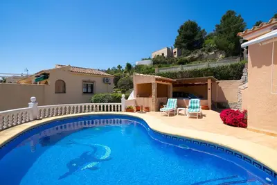 Image de Belle maison de vacances privée avec climatisation, piscine privée, Wifi, Tv, terrasse et parking
