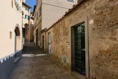 Image de Appartement en ville  / village à Cortone avec 1 chambres à coucher, 4 couchages