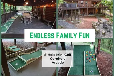 Image de Mountain Cabin|Covered Deck|Hot Tub|Wifi|Gameroom