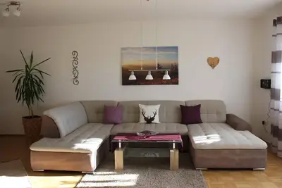 Image de Cozy vacation apartment (80 sqm) for up to 4 people with large terrace and small garden