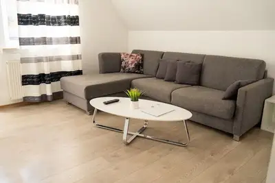 Image de Villa Nordhang - Appartement 8 avec vue sur les montagnes, balcon et Wi-Fi.