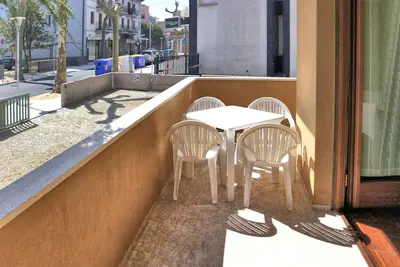 Appartement de vacances avec climatisation et balcon