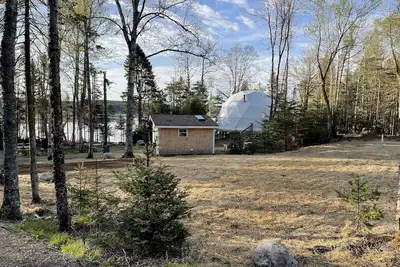 Image de 2-Acre Dome + Tiny House Cabin on Ocean w/Ht & Ac