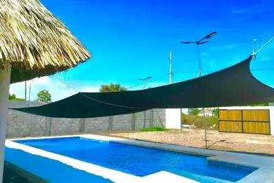 Image de Beautiful beach house 2, by the sea, with private pool.