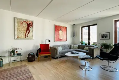 Image de Appartement Ă Copenhague avec 2 chambres Ă coucher, 4 couchages