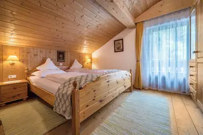 Image de Appartement \"Waldesruh\" avec vue sur les montagnes, balcon et Wi-Fi