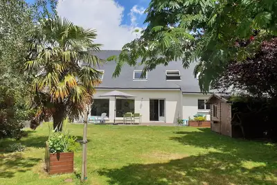 Image de Très bel appartement de plain pied à Arradon, Golfe du Morbihan. Grand jardin.