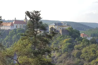 Image de Terrace with gorgeous panorama in historic Rabstejn