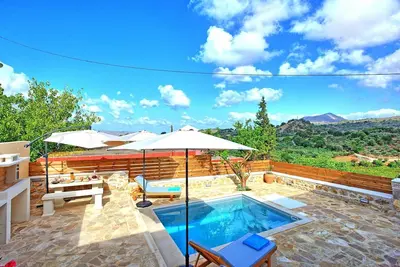 Image de Villa Vicilla - Maison de vacances avec piscine dans l'arrière-pays de Crète, Grèce