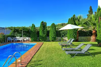 Image de Villa Politini  – Villa de vacances avec piscine privée à Vrisses, Crète