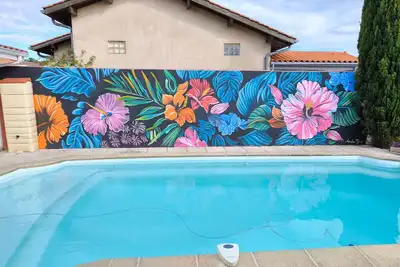 Image de Grande maison familiale avec piscine et varangue à Tarnos, proche plages et commerces