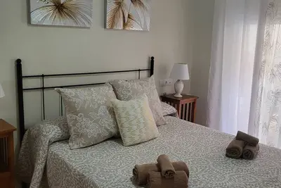 Image de Beautiful first floor apartment in first line of Vera-Playa with communal pool and terrace!