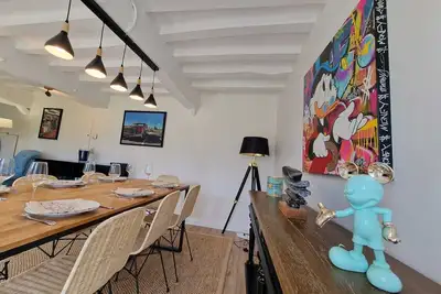 Image de Magnifique Chaumière Normande proche de la mer.