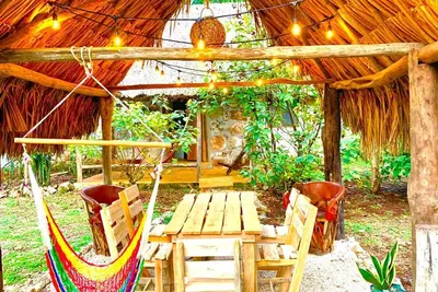 Image de Cozy hut (Casa Maya) in the middle of nature