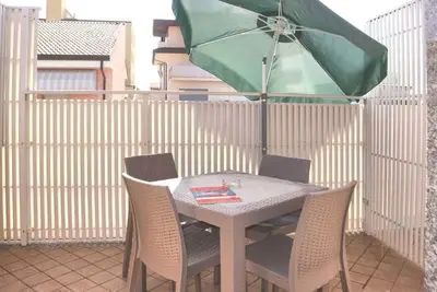 Appartement de vacances avec climatisation et balcon