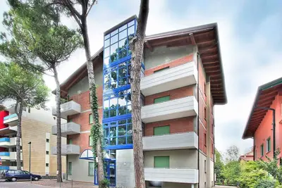 Appartement de vacances avec climatisation et balcon