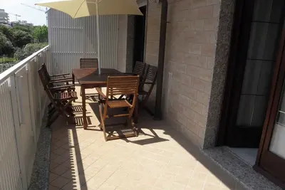 Appartement de vacances avec climatisation et balcon