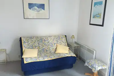 Image de La Mongie Studio Cabin 4p Residence Face South foot slopes, Esf, Covered parking