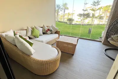 Image de Magnifique appartement Rez de jardin plage des nations