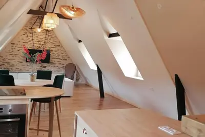 Image de Moulin, étang, à 20 min de la mer, idéal pour une famille de 4 à 6 personnes.
