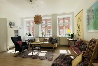 Image de Appartement Ă Copenhague avec 2 chambres Ă coucher, 4 couchages