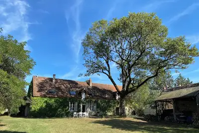 Image de Maison de charme à Quincy, Noël au coin du feu, cheminée, nature et rivière